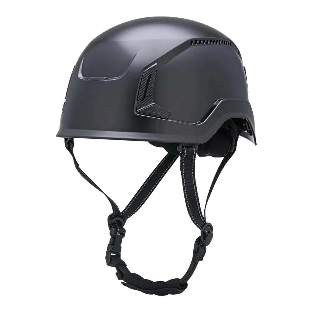 Synergy Helmet Type 2 Vented Zwart voorkant