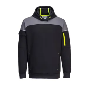 PW3 Pullover Hoodie Zwart voorkant