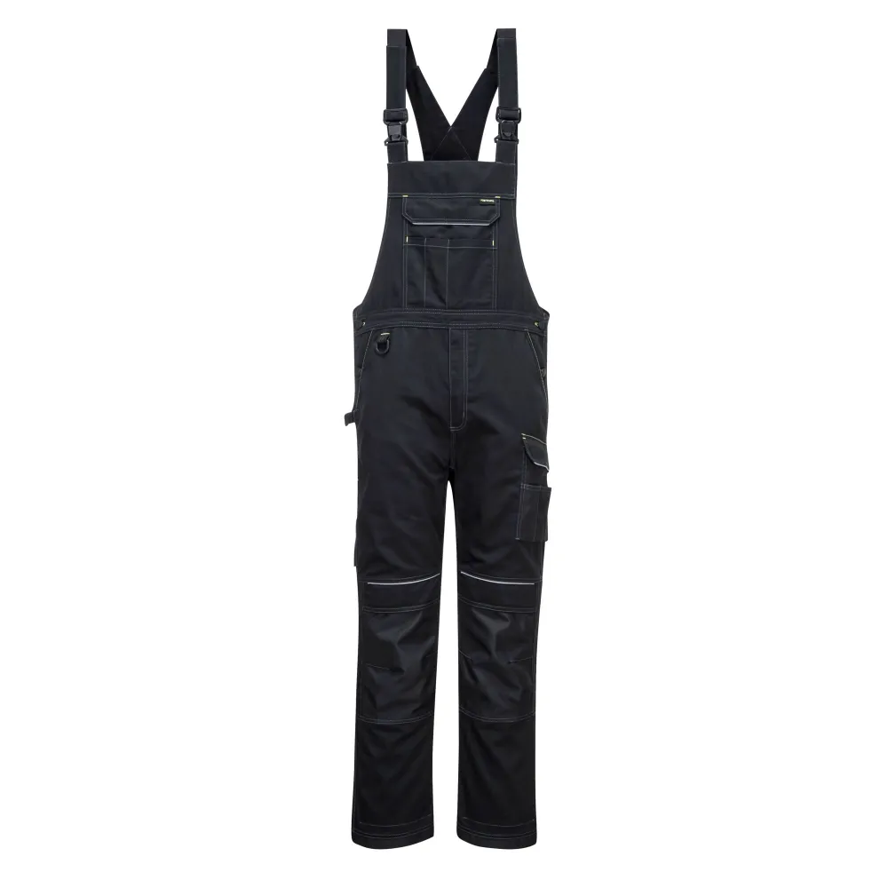 PW3 Amerikaanse Overall Zwart voorkant
