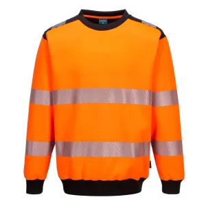PW3 Hi-Vis Sweatshirt met ronde hals
