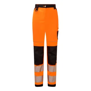 PW3 Hi-Vis Dames Stretch Werkbroek