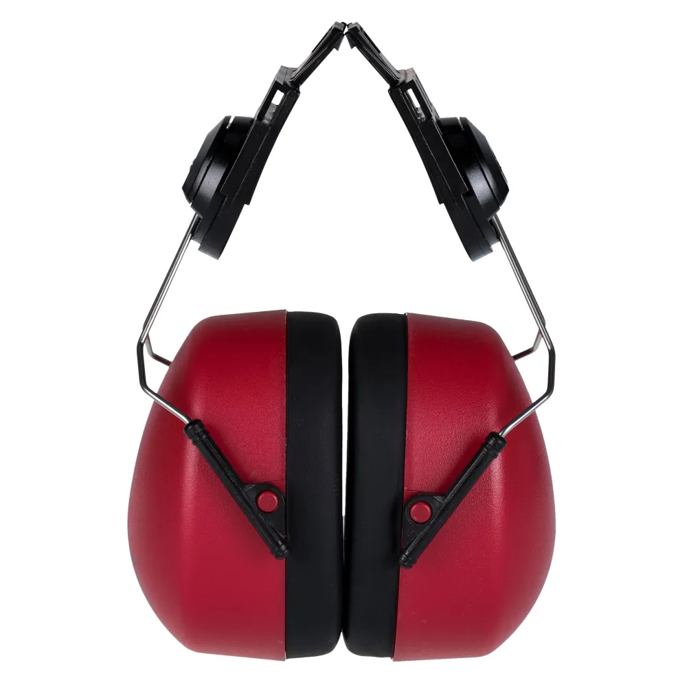 Clip-on Gehoorbescherming Rood voorkant