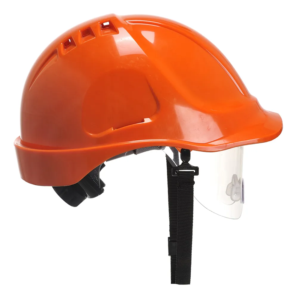 Endurance Vizier Helm Oranje voorkant
