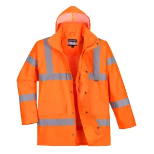 Hi-Vis Ademend Jack Oranje voorkant