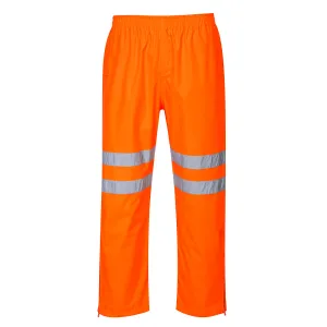 Hi-Vis Ademende Broek Oranje voorkant