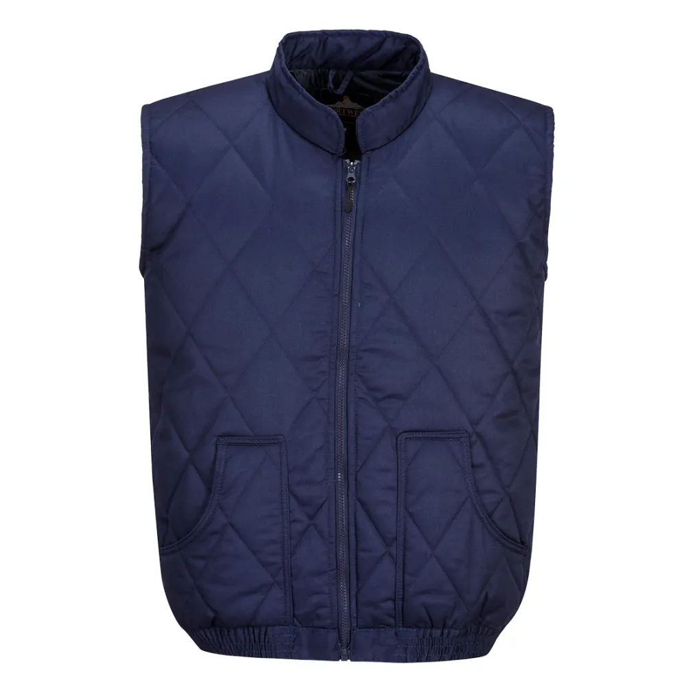 Glasgow Bodywarmer Marine voorkant