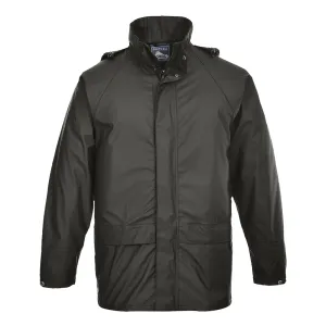 Sealtex Klassieke Jas Zwart voorkant