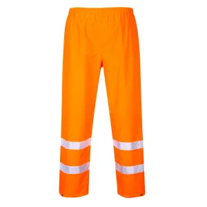 Hi-Vis Verkeersbroek Oranje voorkant