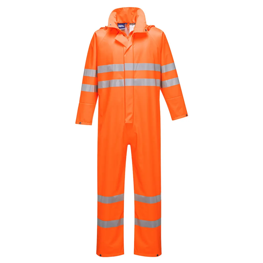 Sealtex Ultra Hi-Vis Regenoverall Oranje voorkant