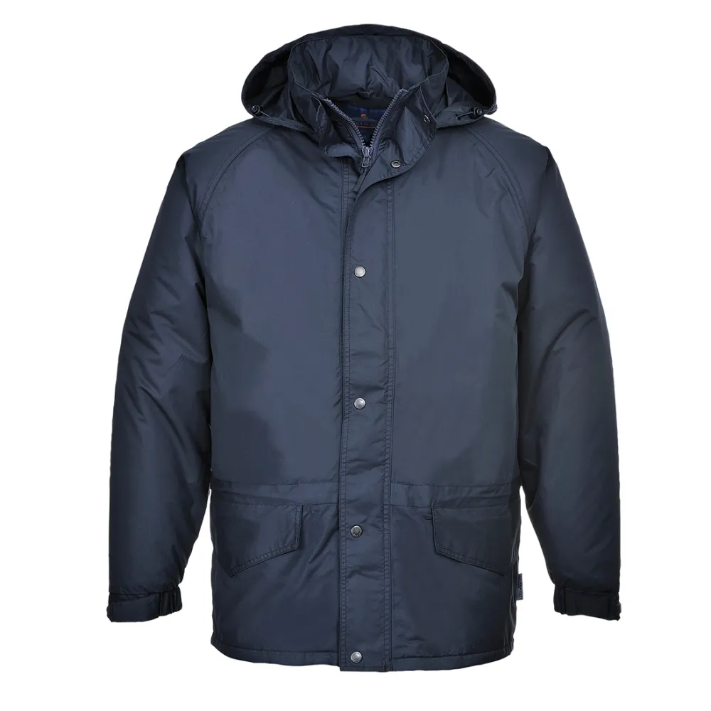 Arboath Ademend Jack, Gevoerd met Fleece Marine voorkant