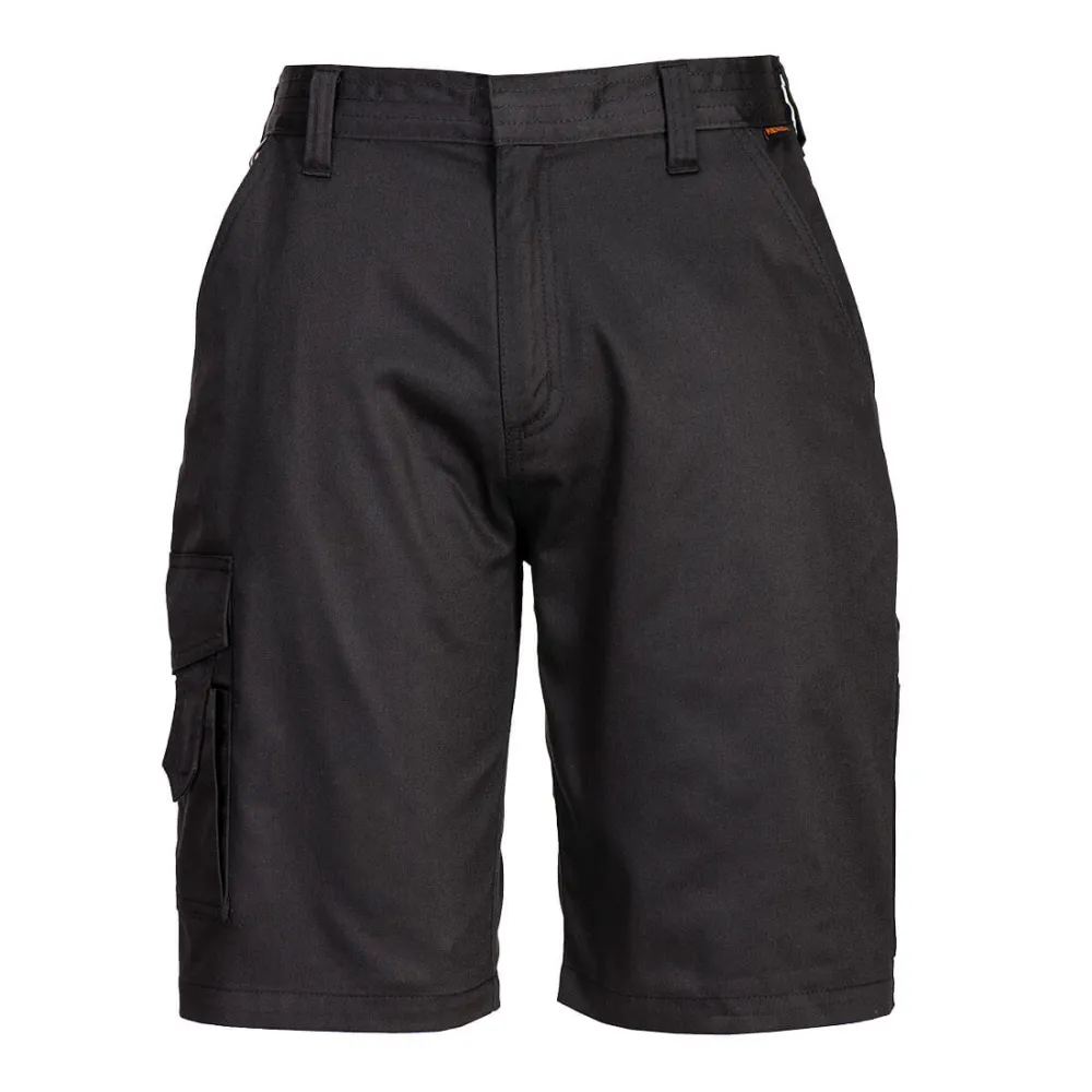 Dames Combat Korte Broek Zwart voorkant