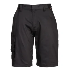 Dames Combat Korte Broek Zwart voorkant