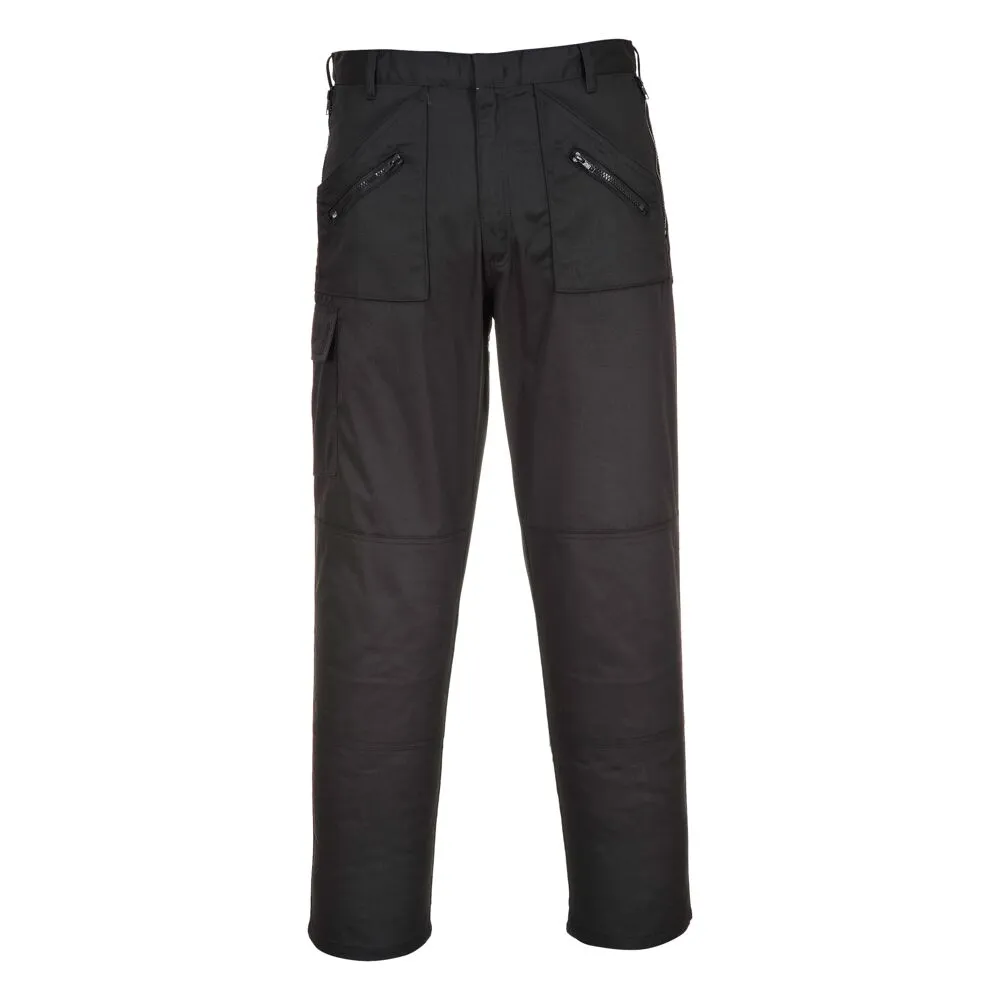 Action Broek Zwart voorkant