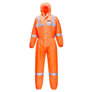 VisTex SMS Coverall Type 5/6 (Pk50) Oranje voorkant