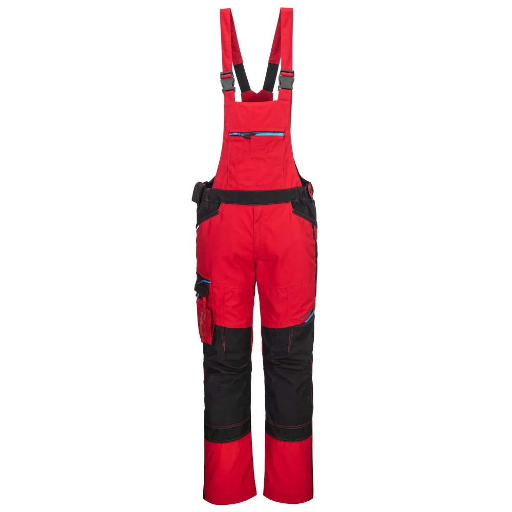 WX3 Amerikaanse Overall Diep Rood voorkant