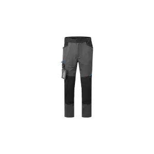 WX3 Slim Fit Werkbroek Mol grijs voorkant