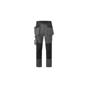 WX3 Slim Fit Holster Werkbroek Mol grijs voorkant