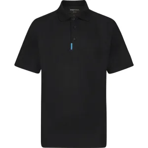 WX3 Poloshirt Zwart voorkant