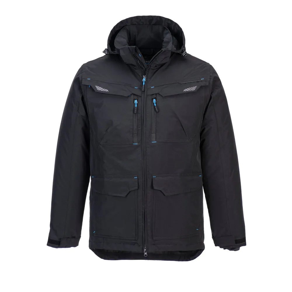 WX3 Winterjack Zwart voorkant