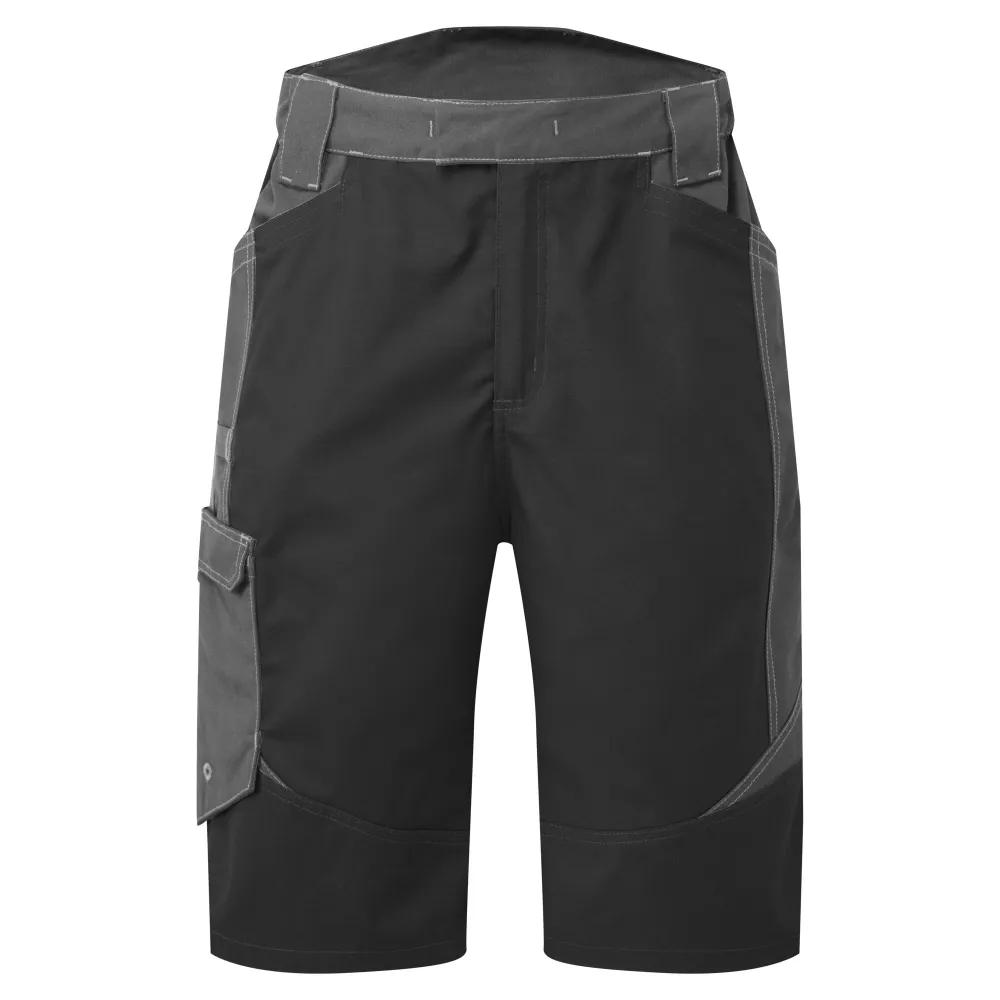 WX3 industrieel Wasbare Korte Broek Zwart voorkant