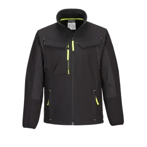 WX3 Eco Hybrid Softshell Jack (2L) Zwart voorkant
