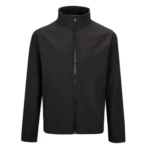 Print & Promo Softshell voor heren (2L) Zwart voorkant