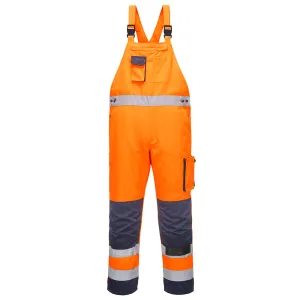 Dijon Hi-Vis Amerikaanse Overall Oranje/marine voorkant