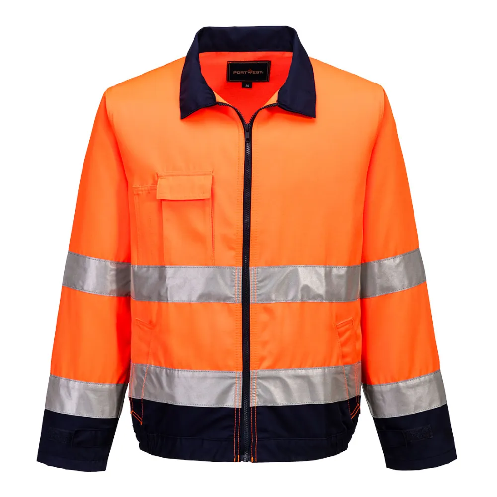 Madrid Hi-Vis Jack Oranje/marine voorkant